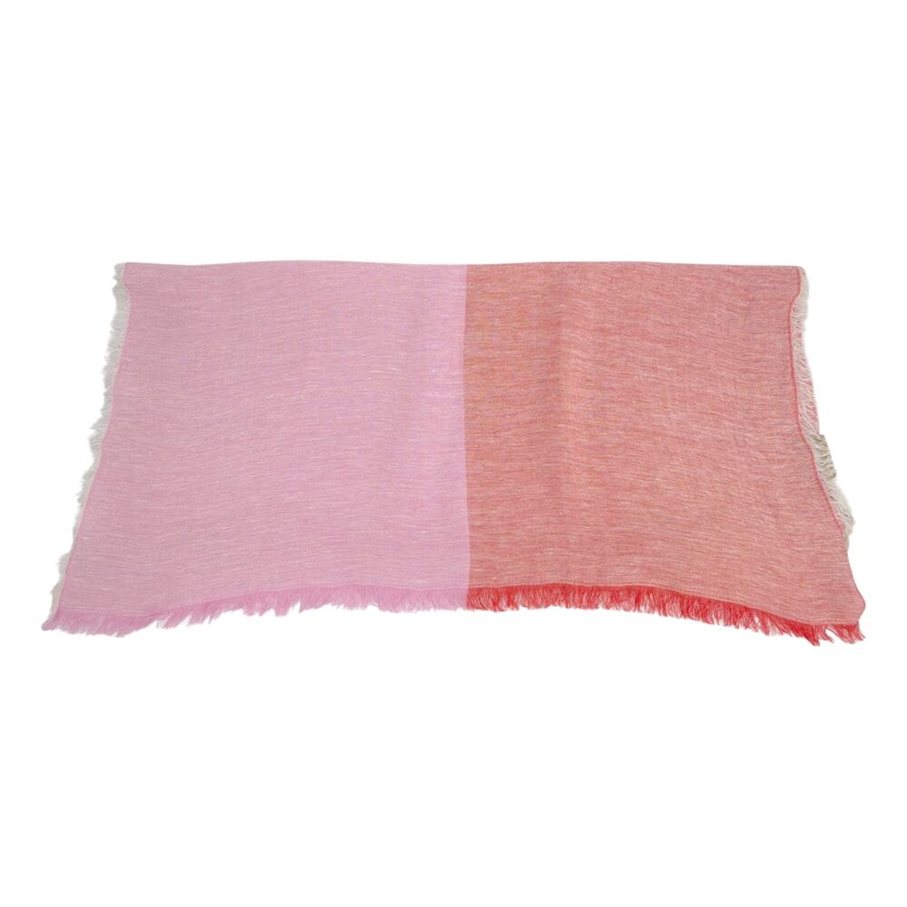 FAHERTY Colorblock Oblong Scarf in Fuchsia - Picture 13 of 13